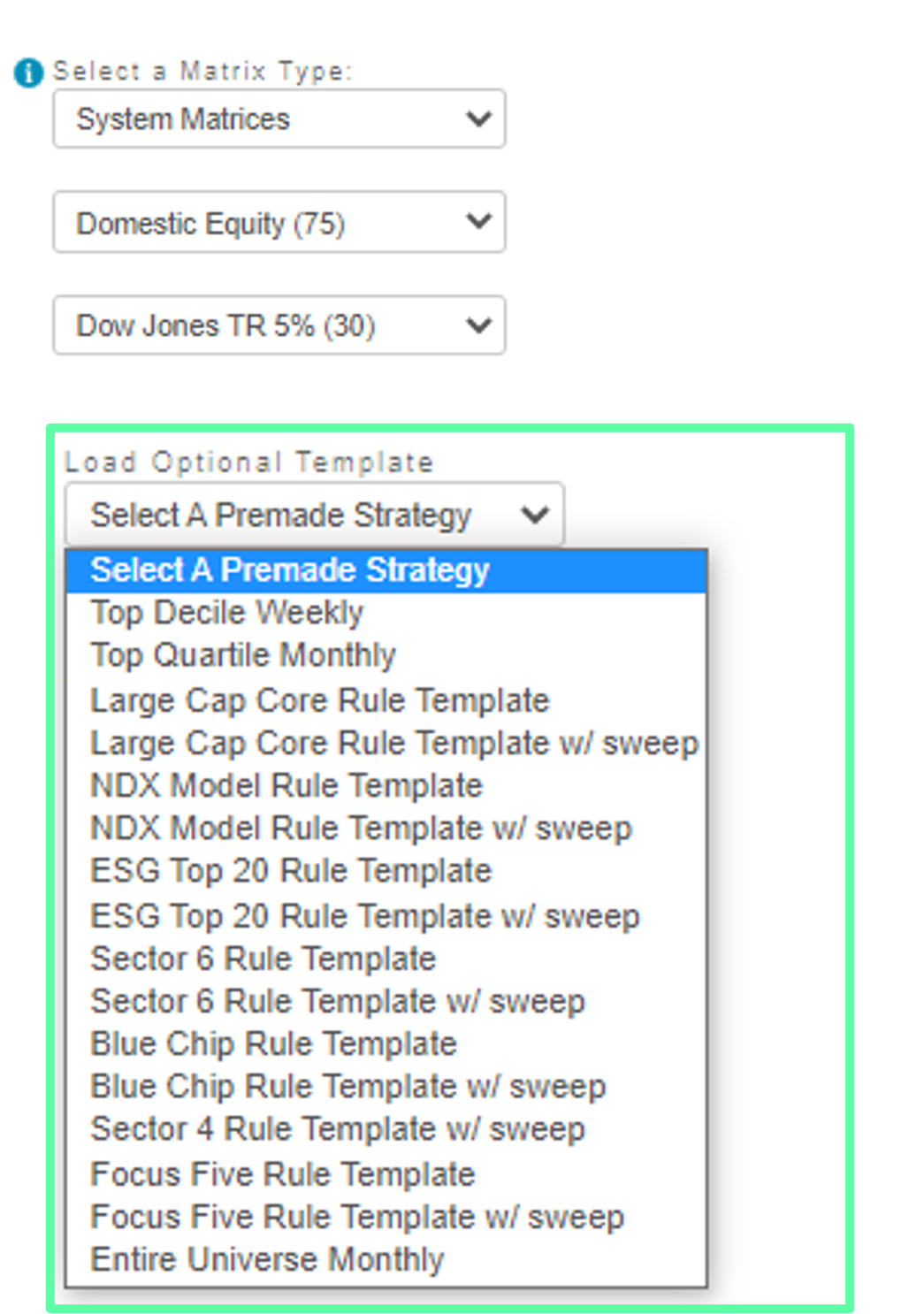 Setting Your Matrix Model Rules – Nasdaq Dorsey Wright